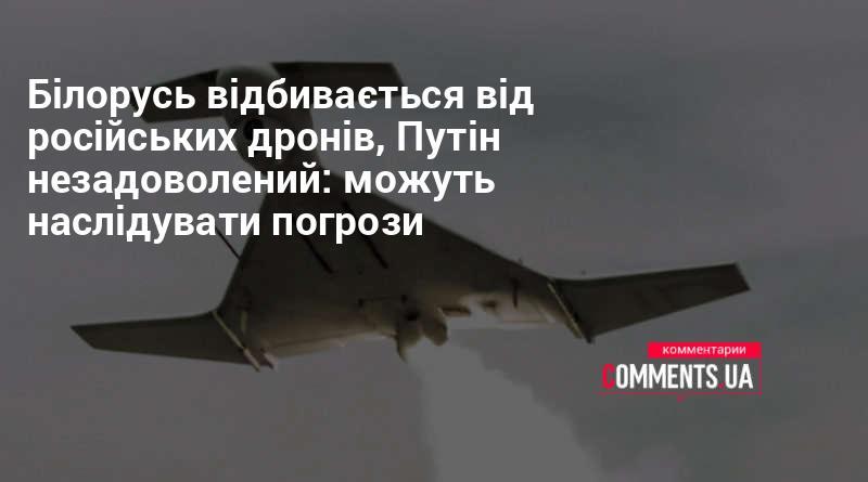 Білорусь протистоїть атакам російських дронів, і Путін виявляє невдоволення: можливі наслідки у формі нових загроз.